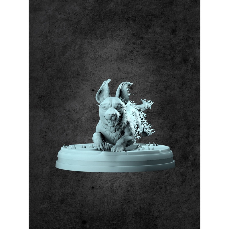 Sparky (Blink Puppy) Miniature for Tabletop RPGs