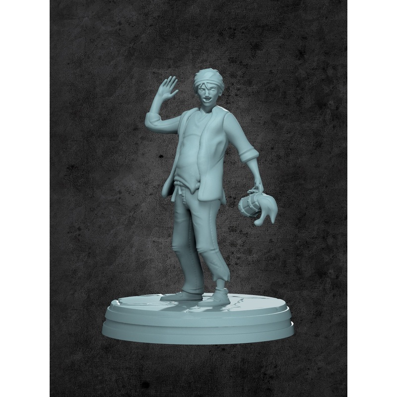 Tom (Drunkard) Miniature for Tabletop RPGs