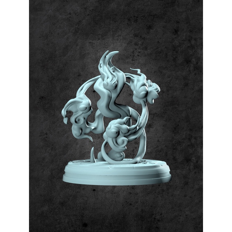Will-O-Wisps Kraken's Miniature for Tabletop RPGs