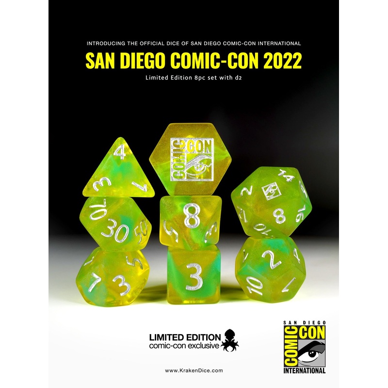 2022 San Diego Comic Con International 8 Piece Set