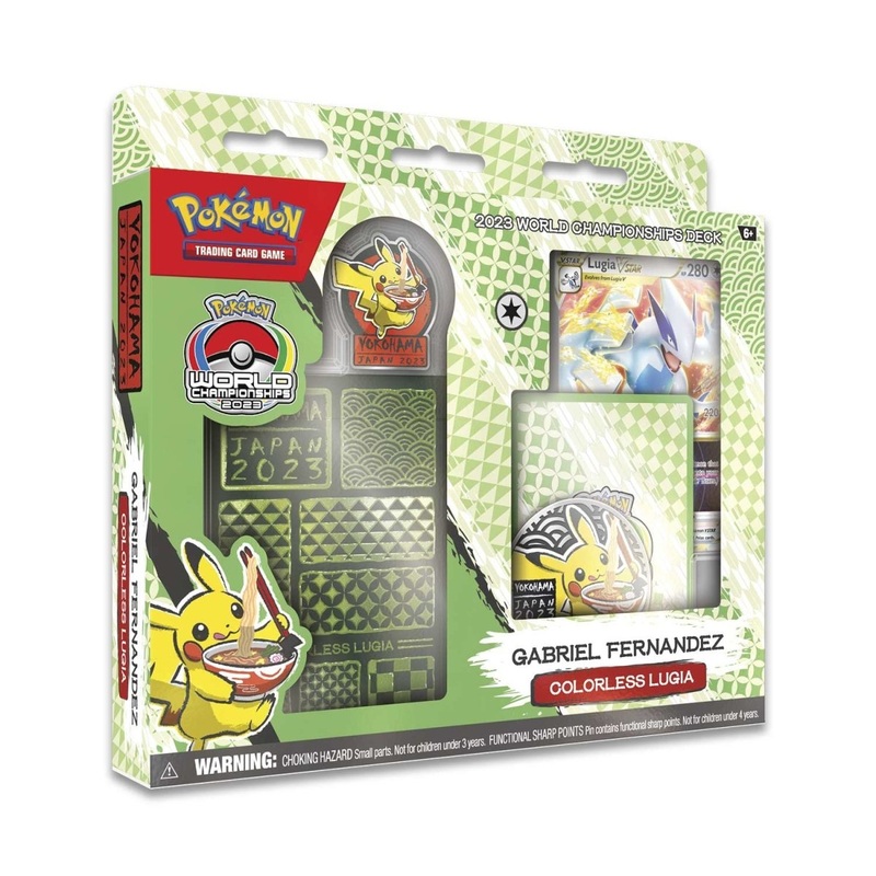 2023 Pokmon World Championships Deck (Gabriel Fernandez, Colorless Lugia)