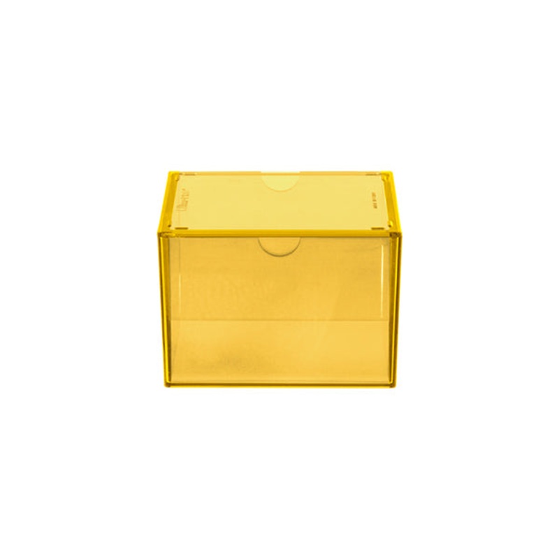 Deckbox: 2-Piece 100+ Eclipse: Lemon Yellow