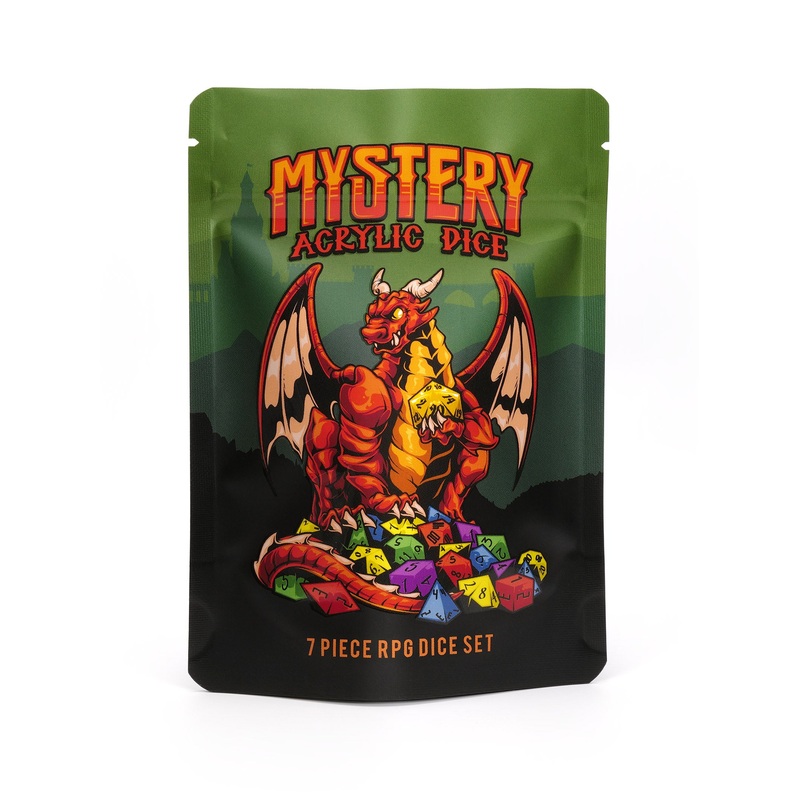 Dice Market Mystery Acrylic 7pc Dice Set