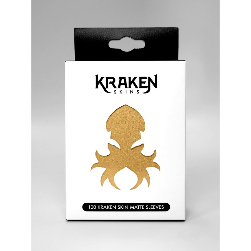 Kraken Skins Antique Gold Matte Sleeves