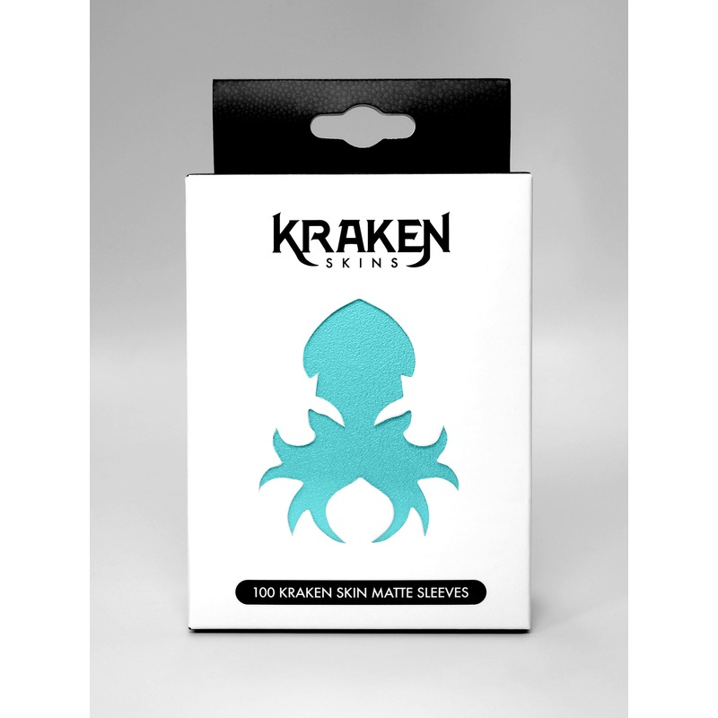 Kraken Skins Bright Turquoise Matte Sleeves