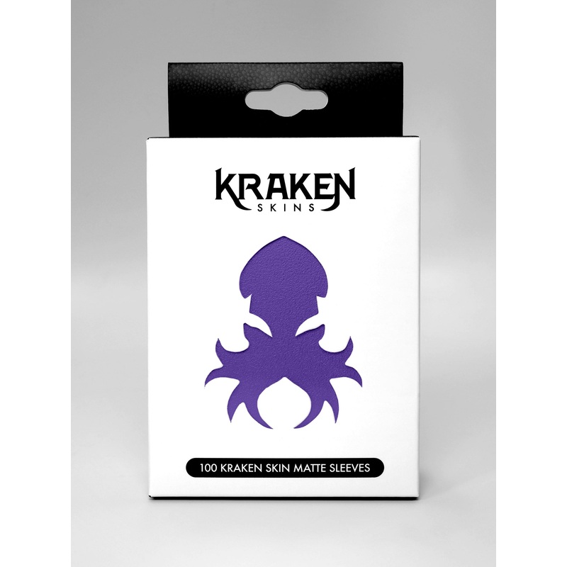Kraken Skins Emperor Purple Matte Sleeves