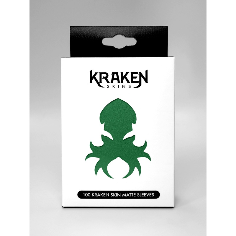 Kraken Skins Forest Green Matte Sleeves