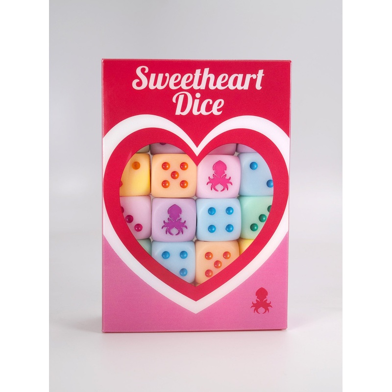 Be My Valentine "Sweetheart Dice" D6 with Pips 24pc Dice Set