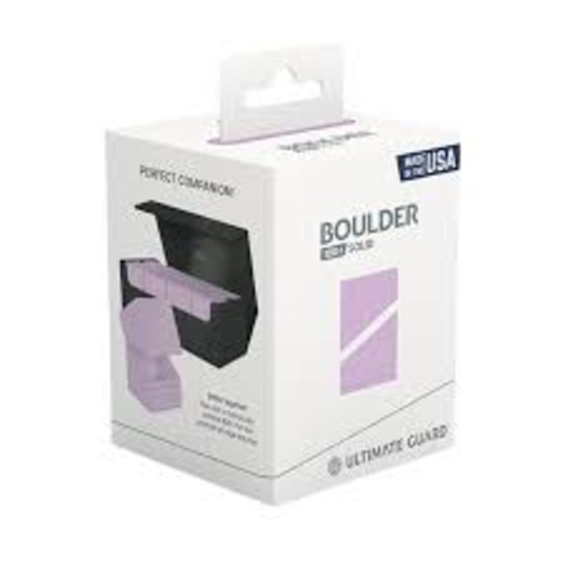 Deck Case: Boulder 100+ Standard Size- Solid Lavender Purple