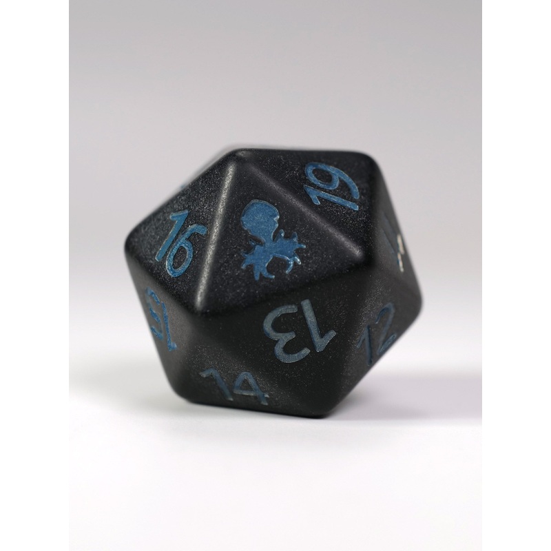 Slate: Blue Matte Spindown D20