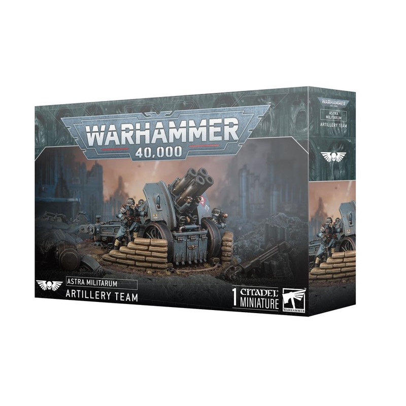 Warhammer 40K: Astra Militarum Artillery Team