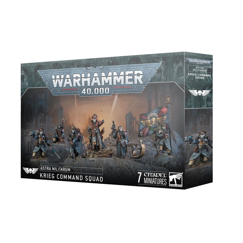 Warhammer 40K: Astra Militarum Krieg Command Squad
