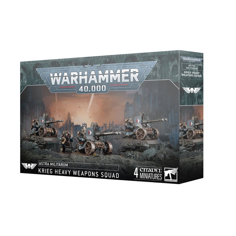Warhammer 40K: Astra Militarum Krieg Heavy Weapons Squad