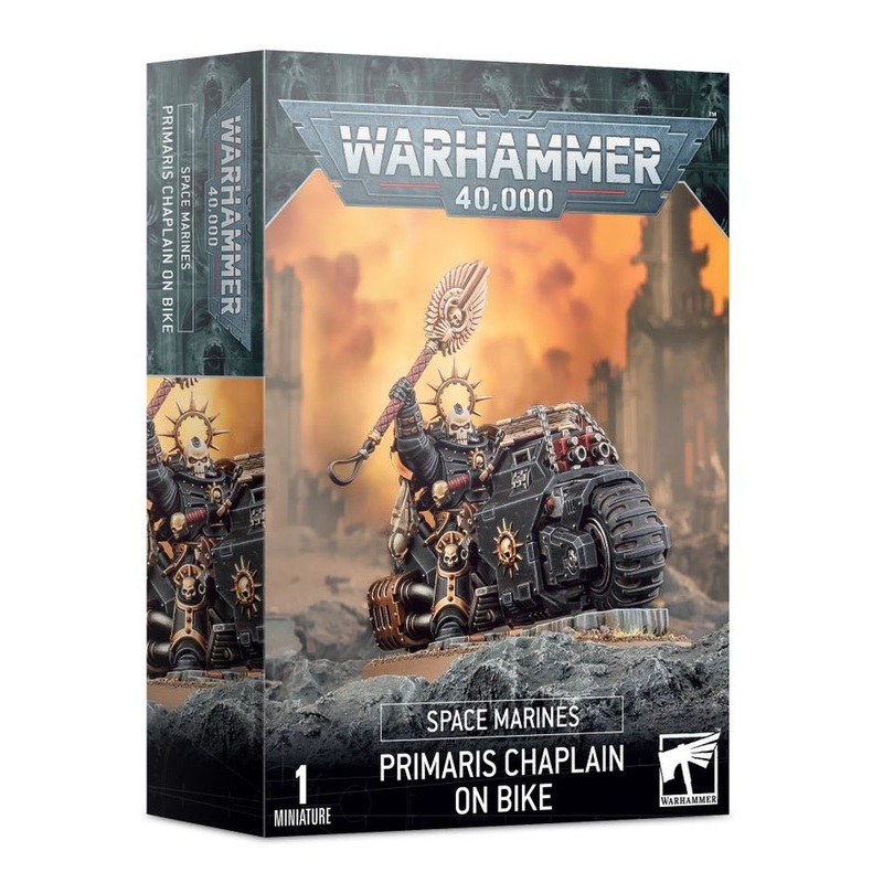 Warhammer 40k: Primaris Chaplain on Bike