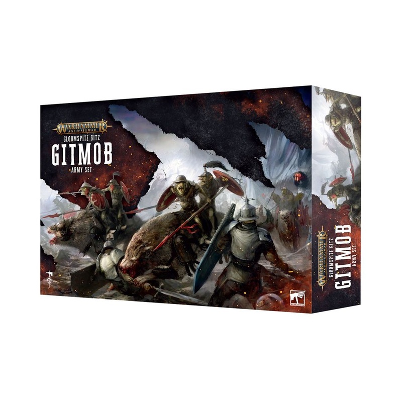 Warhammer: Age of Sigmar Gloomspite Gitz Gitmob Army Set