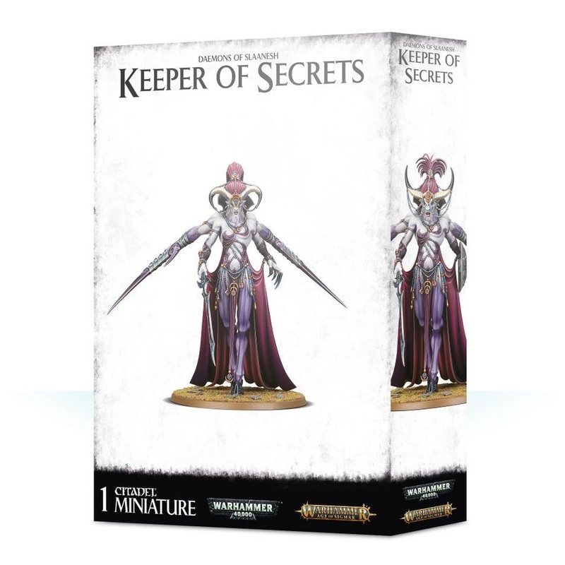 Warhammer Age of Sigmar: Hedonites of Slaanesh Keeper of Secrets