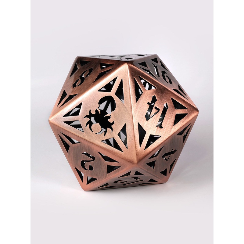 Archon: Copper/Bronze 130mm Hollow D20