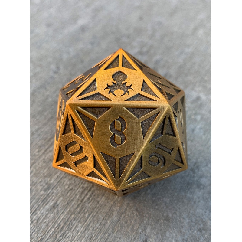 Fullmetal Gothik Brass Goliath single D20