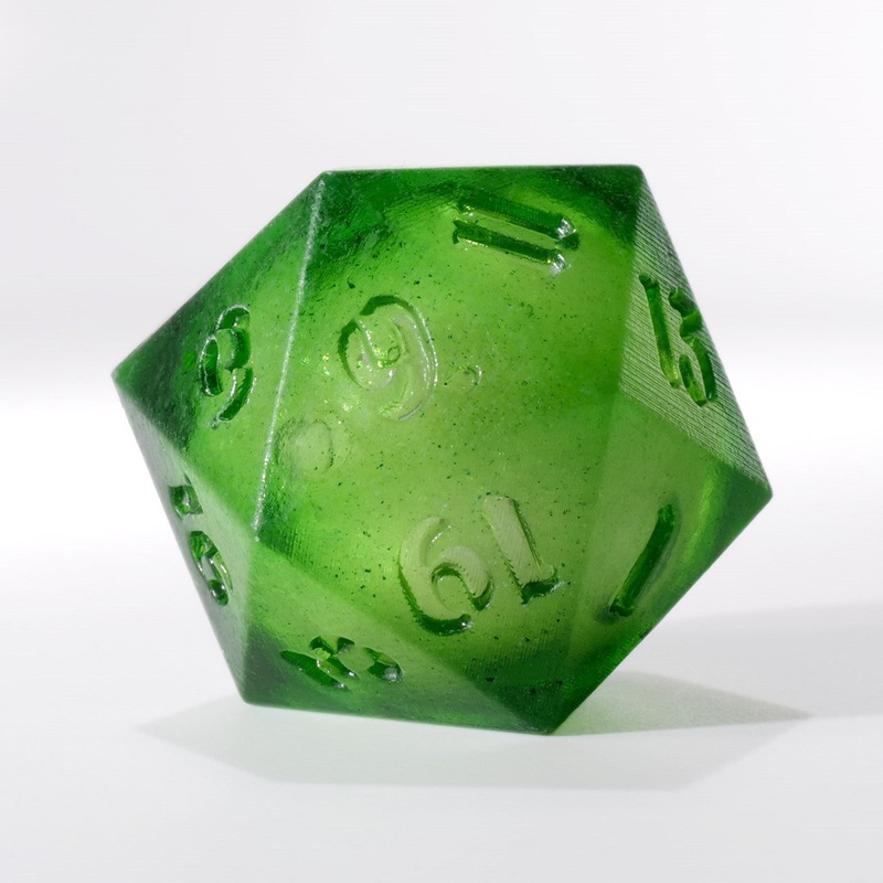 RAW Green Liquid Core Single D20