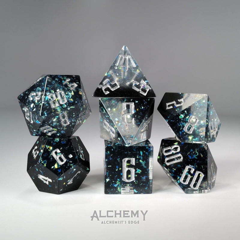 7pc Alchemist's Edge Dark Portal by Alchemy Dice