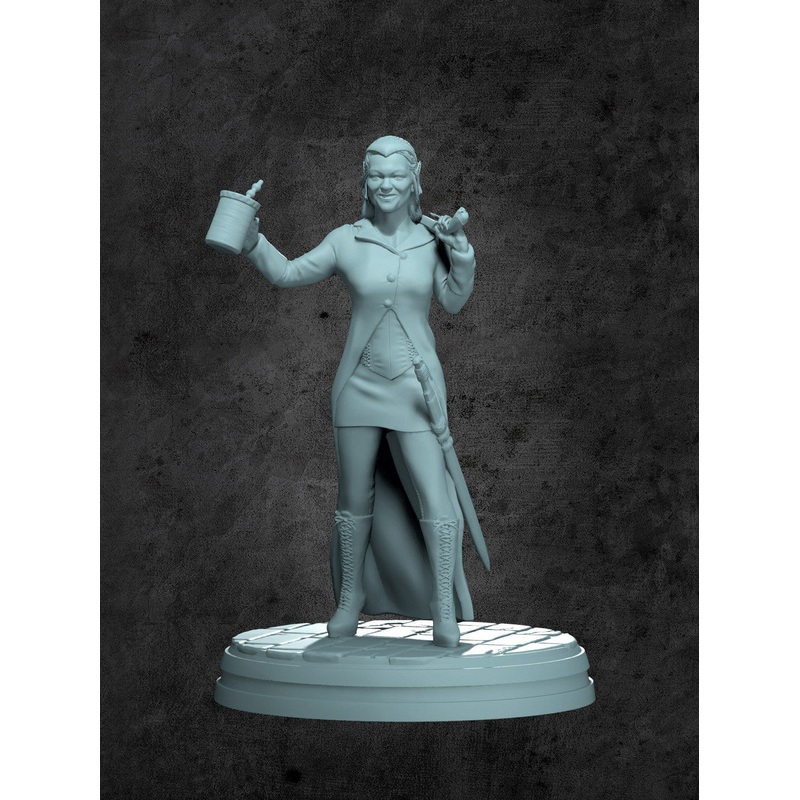 1st Mate Topaz Miniature for Tabletop RPGs