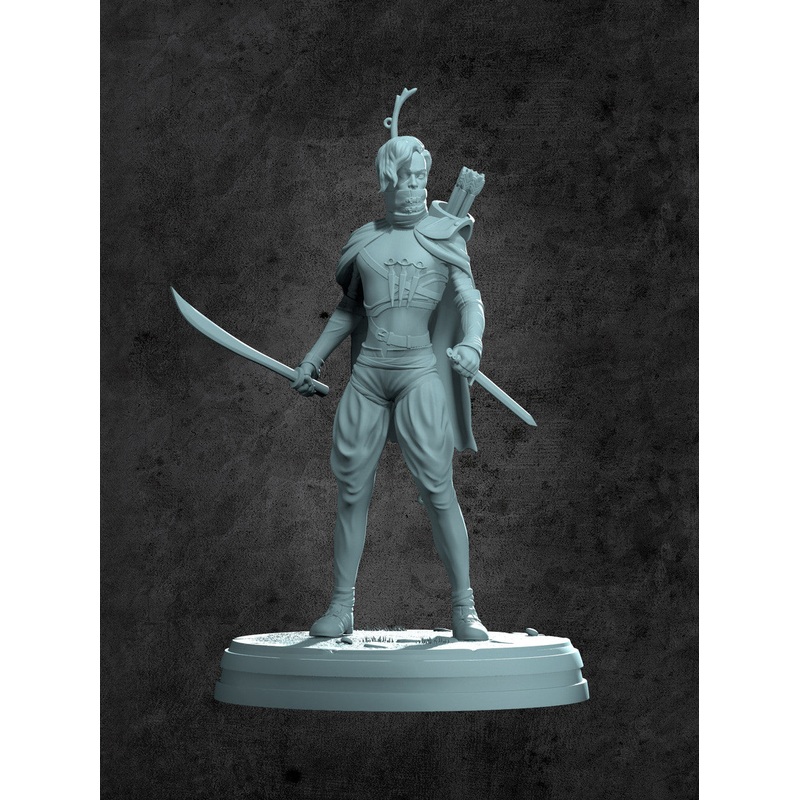 Alejandro the Assassin Miniature for Tabletop RPGs