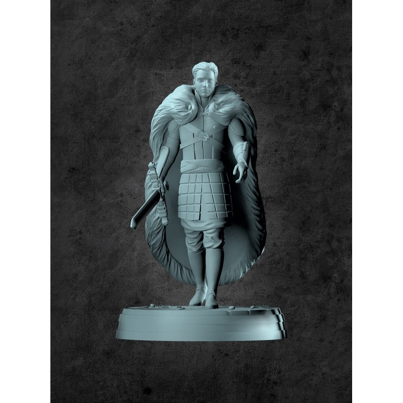 Brian the Fighter Miniature for Tabletop RPGs