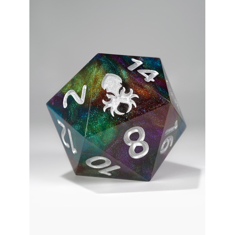 Chaotic Slush Hand Polished Sharp Edge 55mm D20