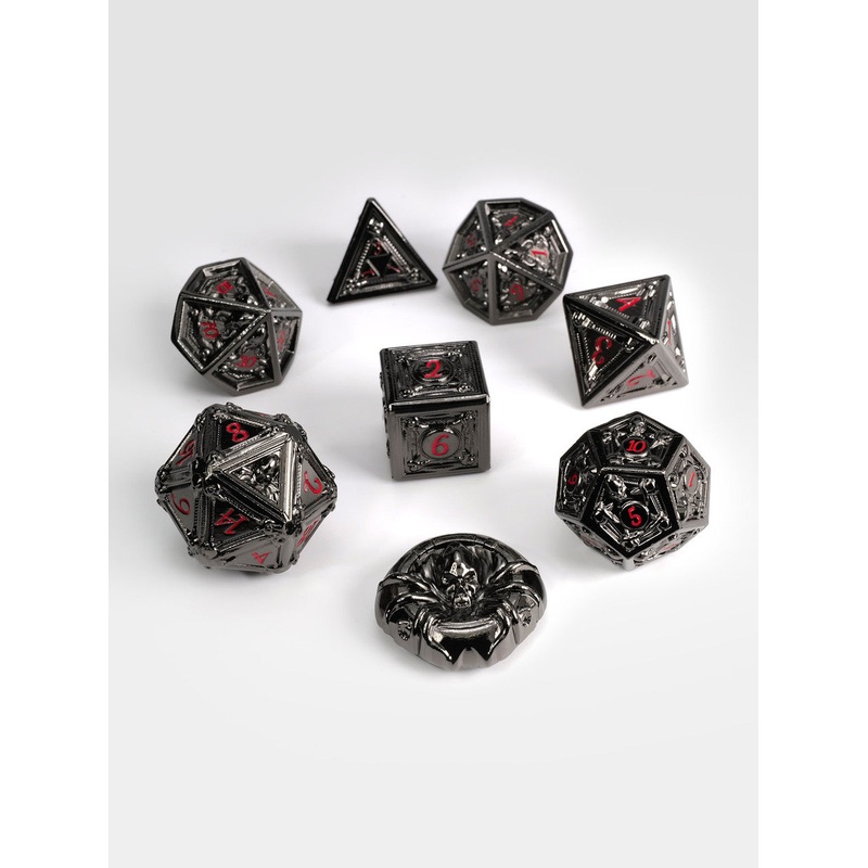 Geometric Horrors: Devil's Eyes TTRPG Dice Set
