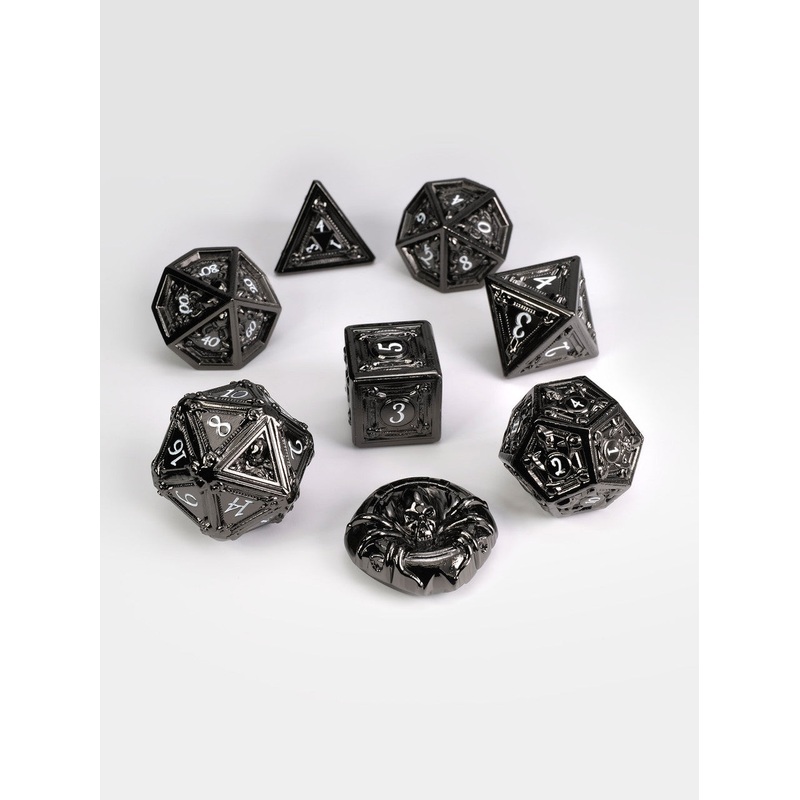 Geometric Horrors: Ghostly Eyes TTRPG Dice Set
