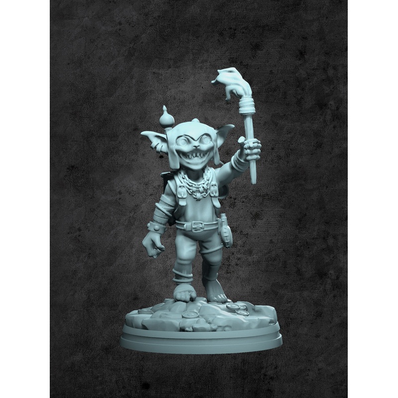 Goblin Hoarder Miniature for Tabletop RPGs