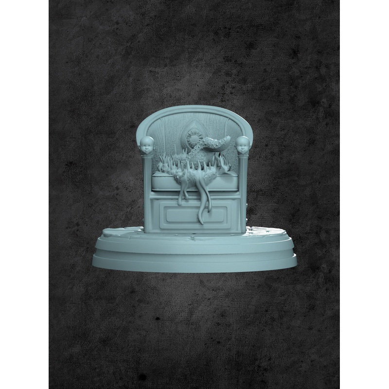 Mimic Chaise Miniature For Tabletop RPGs