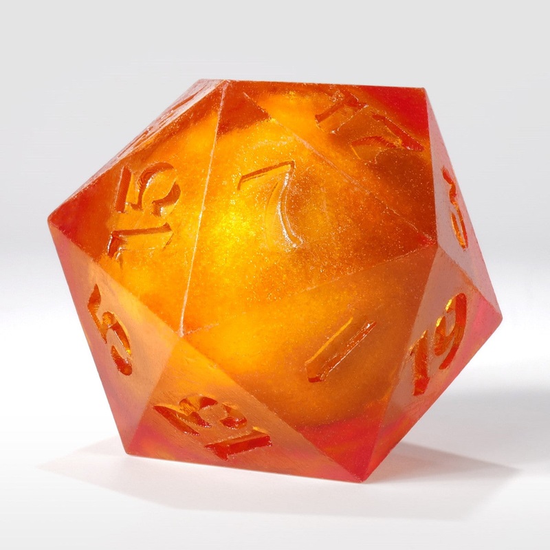 RAW 34mm Orange Liquid Core Single D20