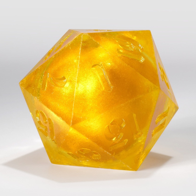 RAW 34mm Yellow Liquid Core Single D20