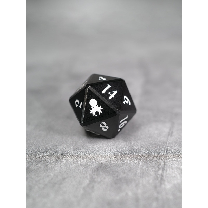 Vulcan: 30mm Black Precision Aluminum Single D20