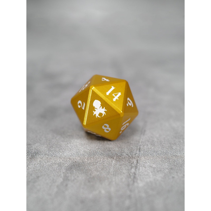 Vulcan: 30mm Gold Precision Aluminum Single D20