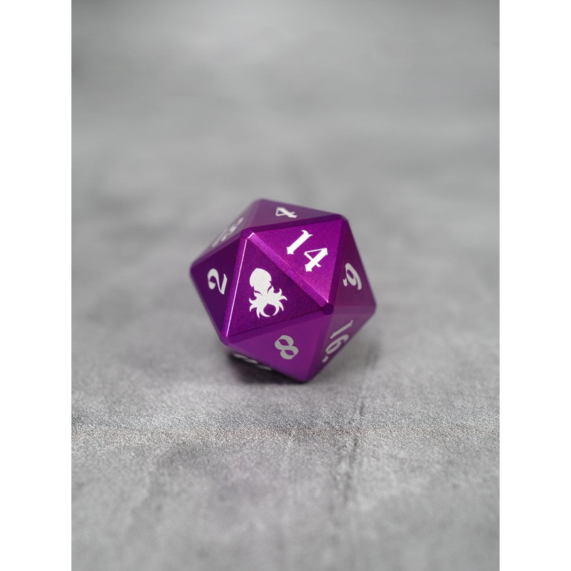 Vulcan: 30mm Purple Precision Aluminum Single D20