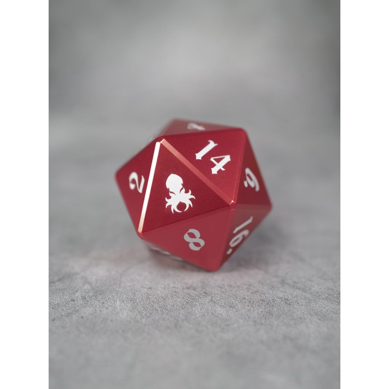 Vulcan: 50mm Orange Precision Aluminum Single D20