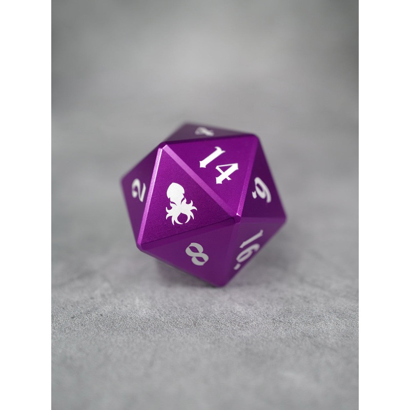 Vulcan: 50mm Purple Precision Aluminum Single D20