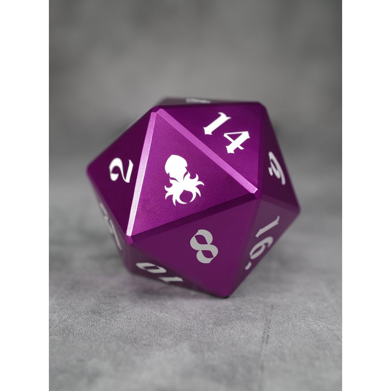 Vulcan: 75mm Purple Precision Aluminum Single D20