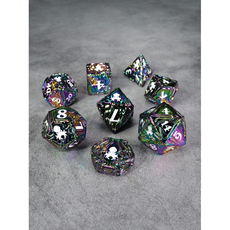 Kraken's Reach: Astral Reach 8pc TTRPG Dice Set
