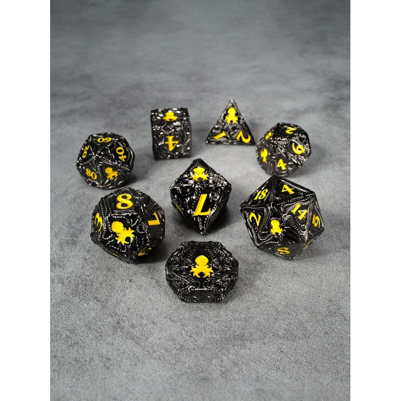 Kraken's Reach: Demonic Reach 8pc TTRPG Dice Set