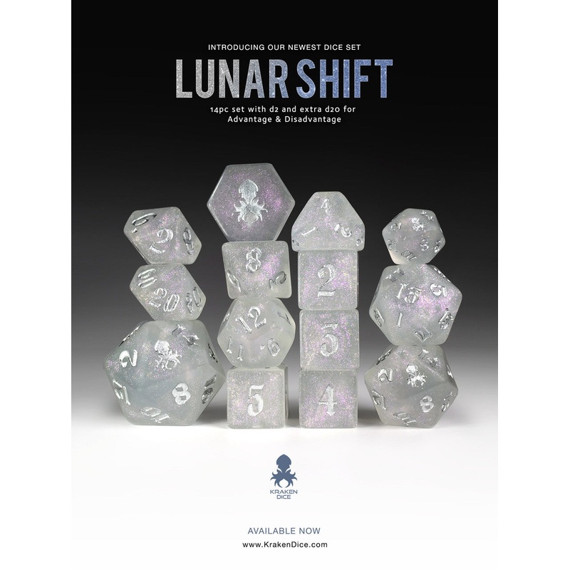 Lunar Shift UV reactive color change White to Blue
