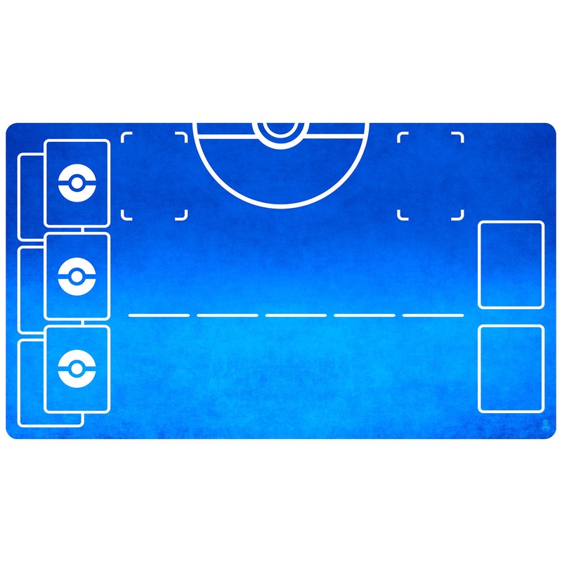 Pokemon TCG Solid Blue Playmat