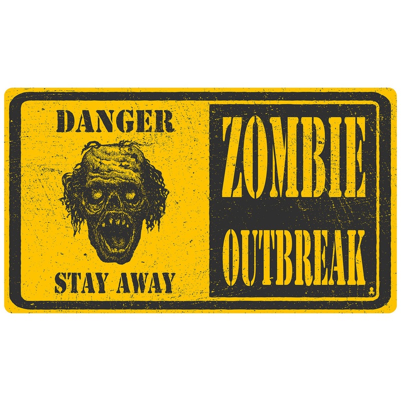 Zombie Outbreak Playmat