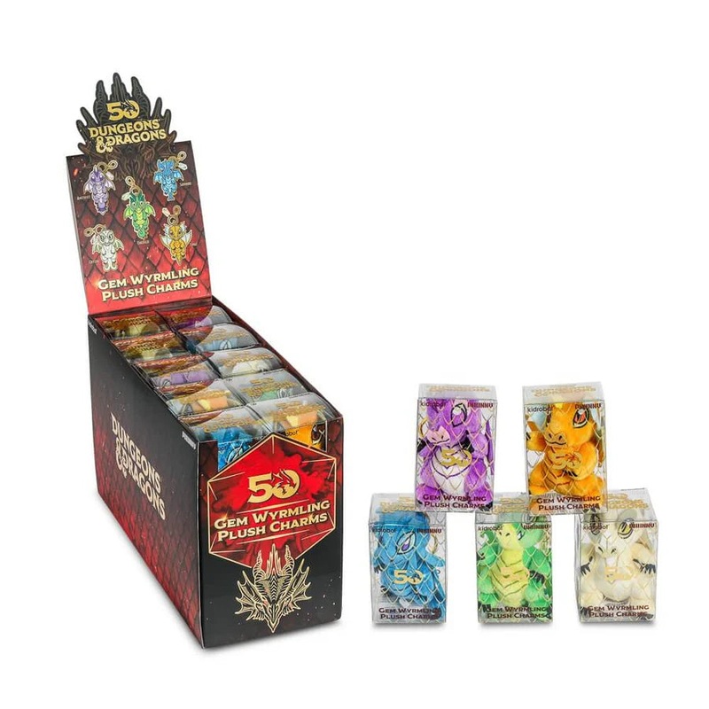 Dungeons & Dragons: 50th Anniversary Wyrmlings 3" Collectible Plush Charms