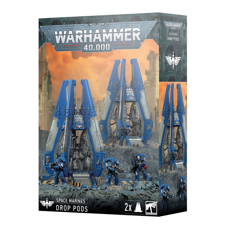 Warhammer 40K: Space Marines Drop Pods