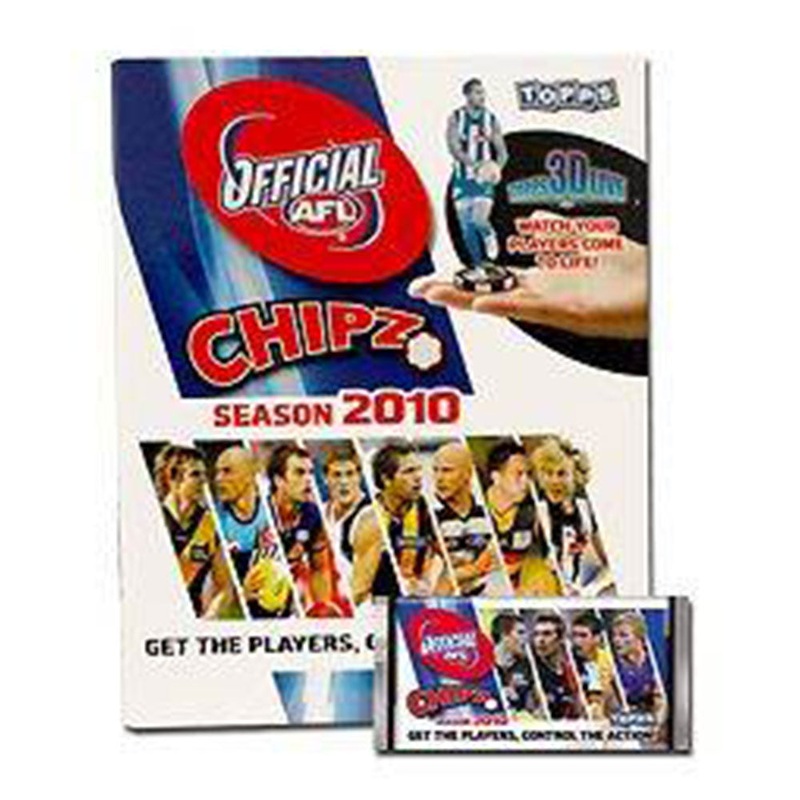 AFL Chipz 2010 Pack de dmarrage avec classeur