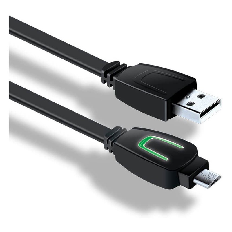 Cble de charge LED XB1 Dreamgear (noir)