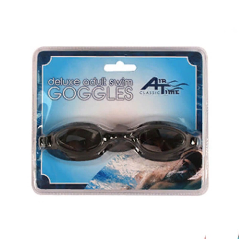 Gogle de natation adulte de luxe noir